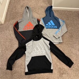 3 Boys XL adidas Hoodies